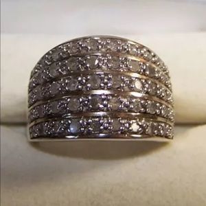 Kay jewelers one carat genuine diamond dome ring